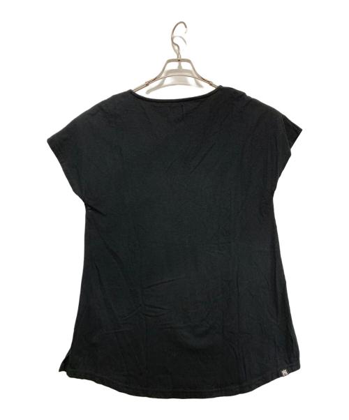 Hysteric Glamour（ヒステリックグラマー）Hysteric Glamour (ヒステリックグラマー) プリントカットソー ブラック サイズ:FREEの古着・服飾アイテム