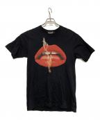 PLAY BOY×Hysteric Glamourプレイボーイ×ヒステリックグラマー）の古着「プリントカットソー」｜ブラック