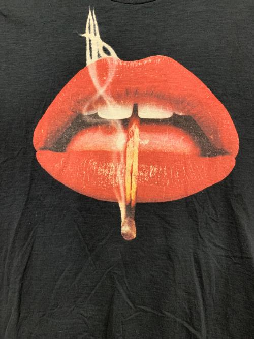 PLAY BOY（プレイボーイ）PLAY BOY (プレイボーイ) Hysteric Glamour (ヒステリックグラマー) プリントカットソー ブラック サイズ:Sの古着・服飾アイテム