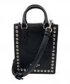 COACHコーチ）の古着「2WAYバッグ」｜ブラック