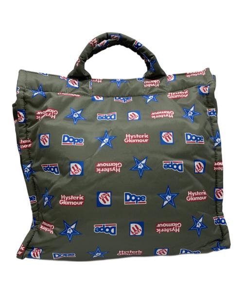 Hysteric Glamour（ヒステリックグラマー）Hysteric Glamour (ヒステリックグラマー) PORTER (ポーター) 2wayトートバッグ グリーンの古着・服飾アイテム