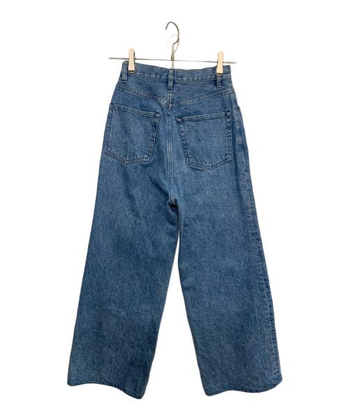 H（アッシュ）H (アッシュ) BEAUTY&YOUTH (ビューティーアンドユース) デニムパンツ インディゴ サイズ:SMALLの古着・服飾アイテム