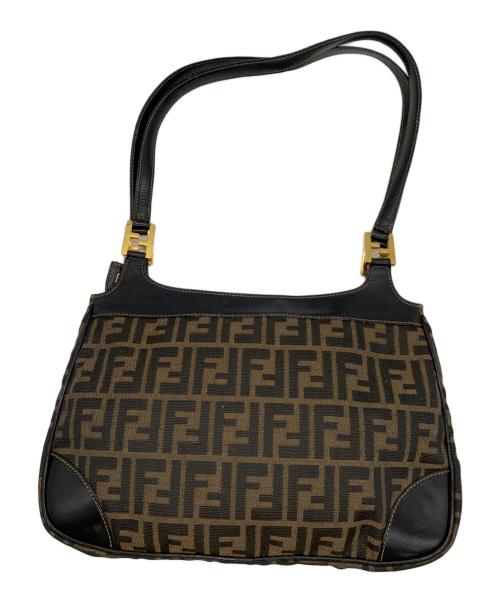 FENDI（フェンディ）FENDI (フェンディ) ハンドバッグ ブラウンの古着・服飾アイテム
