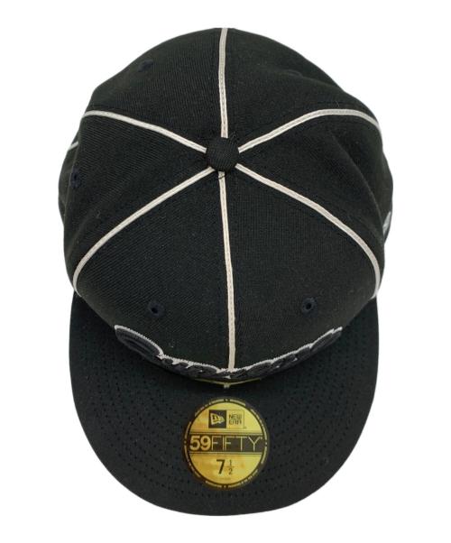 New Era（ニューエラ）New Era (ニューエラ) Supreme (シュプリーム) キャップ ブラック サイズ:7 1/2の古着・服飾アイテム