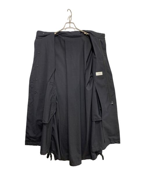 eN ROUTE（アンルート）EN ROUTE (アンルート) ウールエステルトロ ジップ コート ブラック サイズ:Sの古着・服飾アイテム