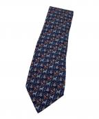 HERMESエルメス）の古着「ネクタイ」｜ネイビー