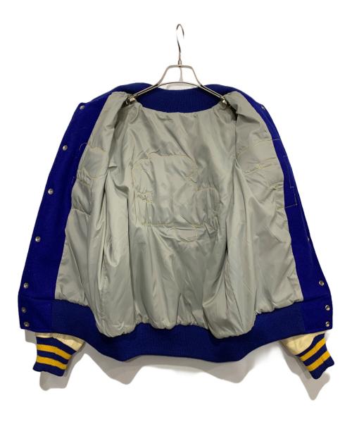 TM ATHLETICS（ティーエムアスレチックス）TM ATHLETICS (ティーエムアスレチックス) スタジャン ブルー×ベージュ サイズ:SIZE42の古着・服飾アイテム