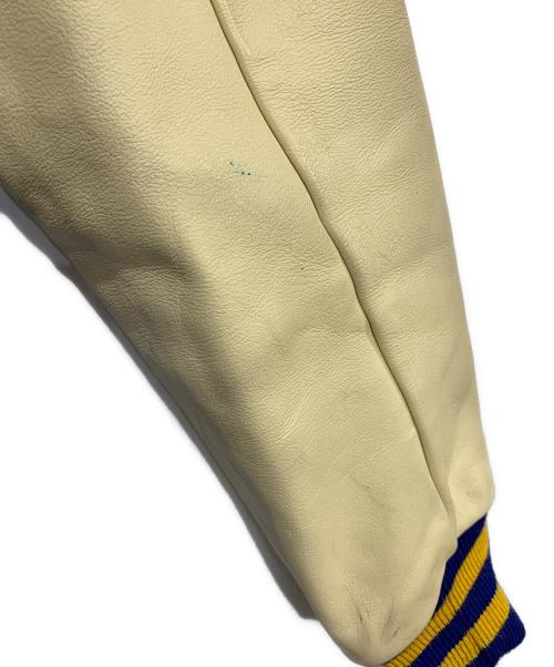 TM ATHLETICS（ティーエムアスレチックス）TM ATHLETICS (ティーエムアスレチックス) スタジャン ブルー×ベージュ サイズ:SIZE42の古着・服飾アイテム