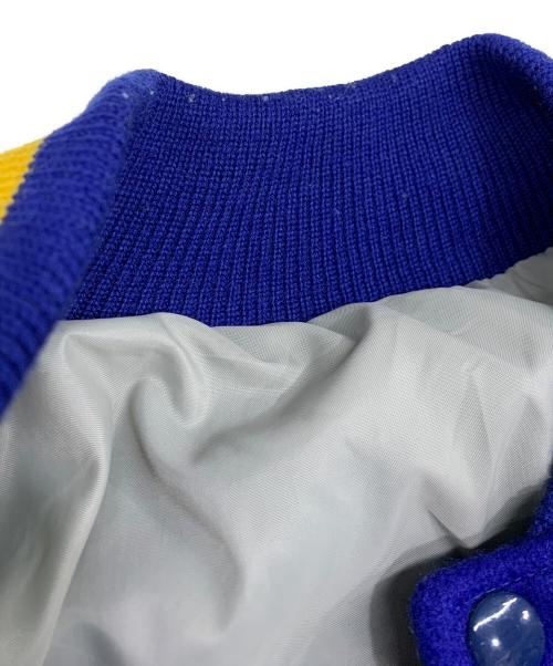 TM ATHLETICS（ティーエムアスレチックス）TM ATHLETICS (ティーエムアスレチックス) スタジャン ブルー×ベージュ サイズ:SIZE42の古着・服飾アイテム