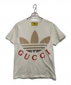 GUCCI×adidasグッチ×アディダス）の古着「半袖Tシャツ」｜ホワイト
