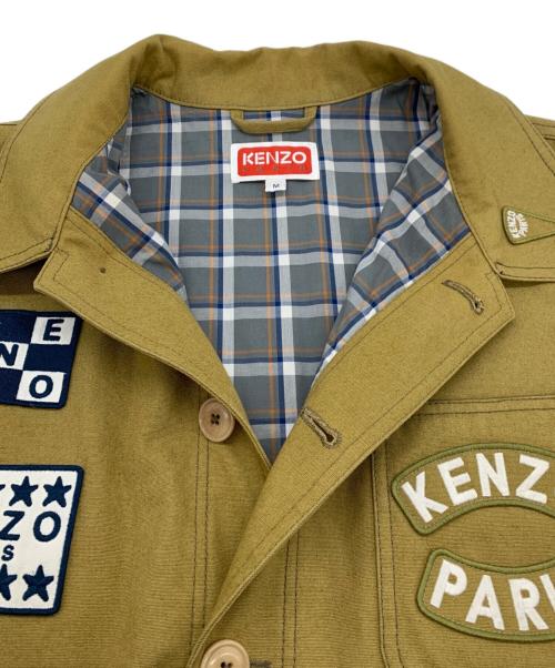 KENZO（ケンゾー）KENZO (ケンゾー) SAILOR WORKWEAR JACKET ベージュ サイズ:Mの古着・服飾アイテム