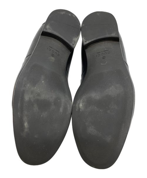 GUCCI（グッチ）GUCCI (グッチ) ローファー ブラック サイズ:25.5㎝の古着・服飾アイテム