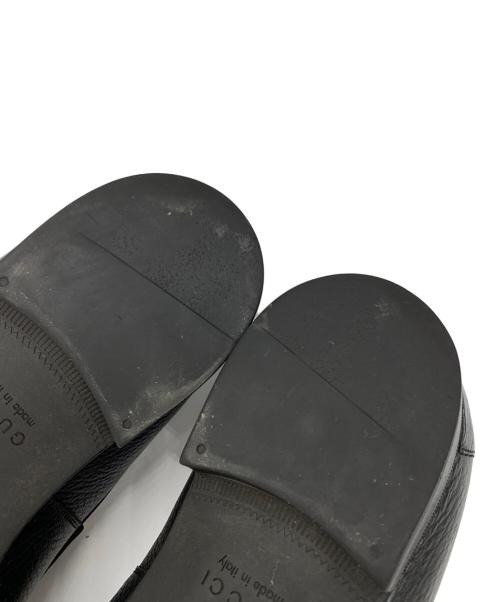 GUCCI（グッチ）GUCCI (グッチ) ローファー ブラック サイズ:25.5㎝の古着・服飾アイテム