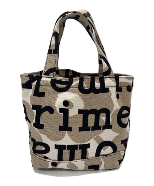 marimekko（マリメッコ）marimekko (マリメッコ) トートバッグ ベージュの古着・服飾アイテム