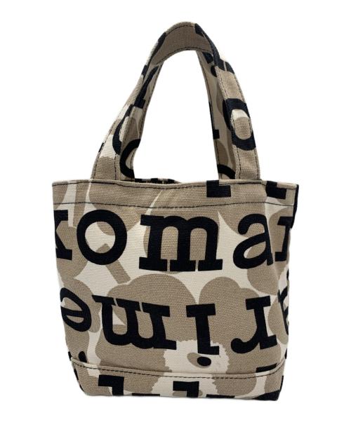 marimekko（マリメッコ）marimekko (マリメッコ) トートバッグ ベージュの古着・服飾アイテム