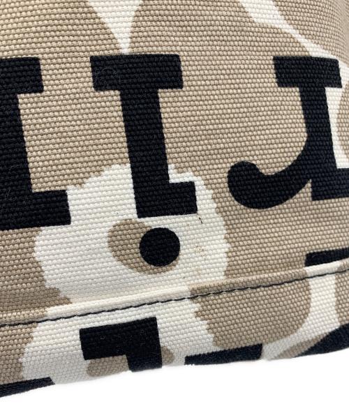 marimekko（マリメッコ）marimekko (マリメッコ) トートバッグ ベージュの古着・服飾アイテム