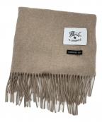 IL BISONTEイル ビゾンテ）の古着「カシミヤストール」｜ベージュ