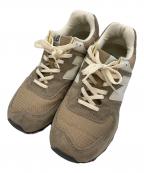 NEW BALANCEニューバランス）の古着「ローカットスニーカー」｜ベージュ