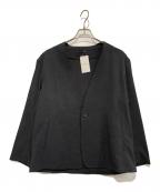 JOURNAL STANDARDジャーナルスタンダード）の古着「ノーカラージャケット」｜ブラック