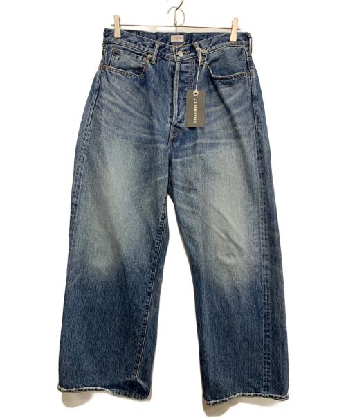 J.S HOMESTEAD（ジャーナルスタンダード ホームステッド）J.S HOMESTEAD (ジャーナルスタンダード ホームステッド) エイジングワイドデニムパンツ インディゴ サイズ:Mの古着・服飾アイテム