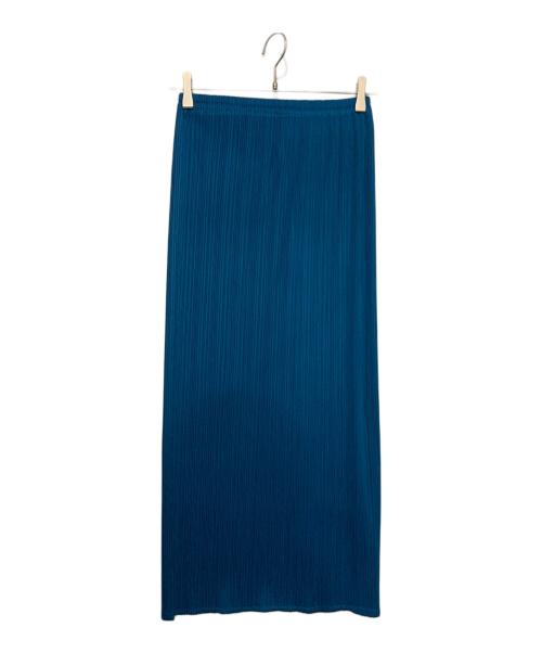 PLEATS PLEASE（プリーツプリーズ）PLEATS PLEASE (プリーツプリーズ) プリーツスカート ブルー サイズ:Sの古着・服飾アイテム