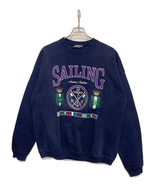 CUSTOM CLUB（カスタムクラブ）CUSTOM CLUB (カスタムクラブ) スウェット ネイビー サイズ:Lの古着・服飾アイテム