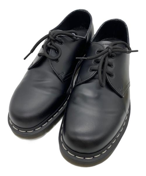 Dr.Martens（ドクターマーチン）Dr.Martens (ドクターマーチン) ホワイトステッチ3ホールシューズ ブラック サイズ:SIZE29の古着・服飾アイテム