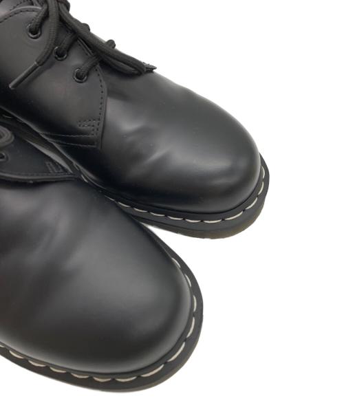 Dr.Martens（ドクターマーチン）Dr.Martens (ドクターマーチン) ホワイトステッチ3ホールシューズ ブラック サイズ:SIZE29の古着・服飾アイテム