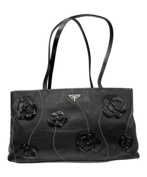 PRADA（プラダ）PRADA (プラダ) ハンドバッグ ブラックの古着・服飾アイテム