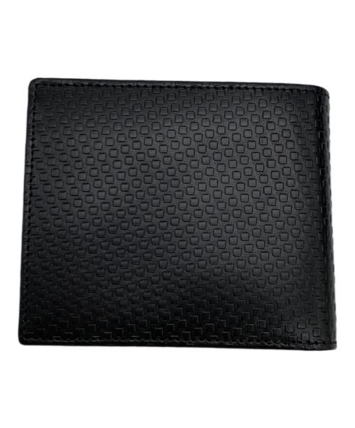 dunhill（ダンヒル）dunhill (ダンヒル) 2つ折り財布 ブラックの古着・服飾アイテム