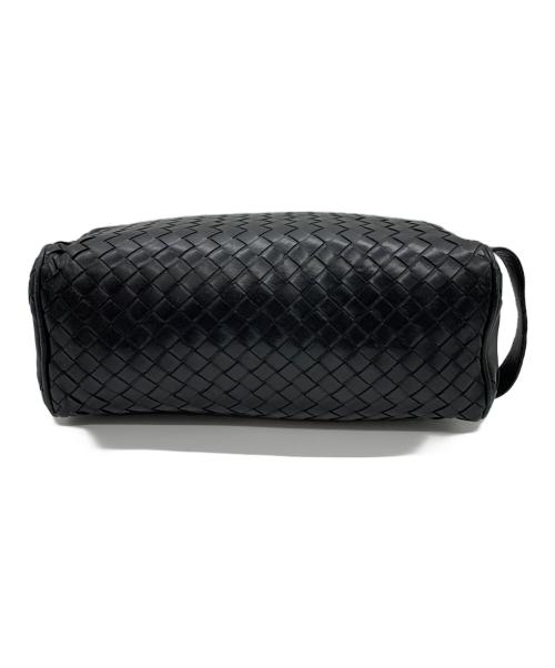 BOTTEGA VENETA（ボッテガベネタ）BOTTEGA VENETA (ボッテガベネタ) セカンドバッグ ブラックの古着・服飾アイテム
