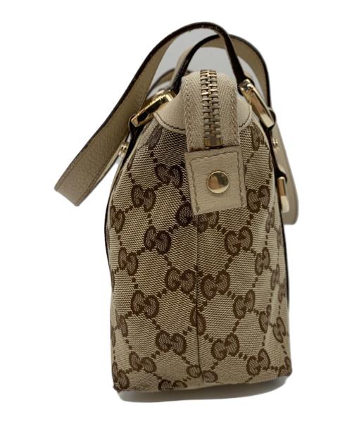 GUCCI（グッチ）GUCCI (グッチ) ハンドバッグ ベージュの古着・服飾アイテム
