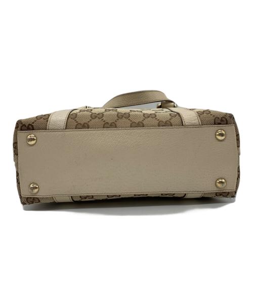 GUCCI（グッチ）GUCCI (グッチ) ハンドバッグ ベージュの古着・服飾アイテム