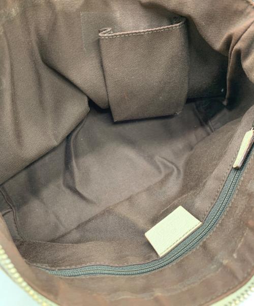GUCCI（グッチ）GUCCI (グッチ) ハンドバッグ ベージュの古着・服飾アイテム