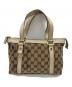 GUCCI（グッチ）の古着「ハンドバッグ」｜ベージュ