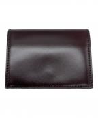 GANZOガンゾ）の古着「カードケース」｜バーガンディー