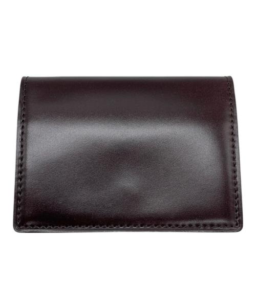 GANZO（ガンゾ）GANZO (ガンゾ) カードケース バーガンディーの古着・服飾アイテム