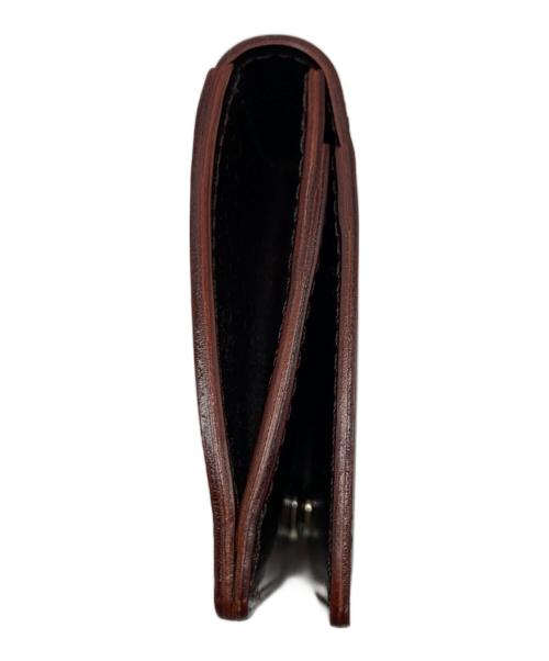 GANZO（ガンゾ）GANZO (ガンゾ) カードケース バーガンディーの古着・服飾アイテム