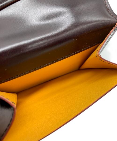 GANZO（ガンゾ）GANZO (ガンゾ) カードケース バーガンディーの古着・服飾アイテム