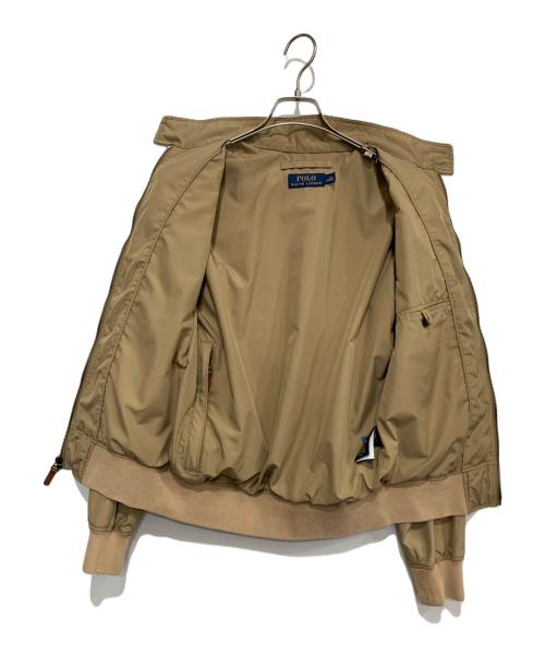 POLO RALPH LAUREN（ポロ・ラルフローレン）POLO RALPH LAUREN (ポロ・ラルフローレン) ジップジャケット ベージュ サイズ:ｘｓの古着・服飾アイテム