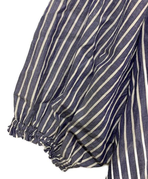 CLOTH&CROSS（クロスアンドクロス）CLOTH&CROSS (クロスアンドクロス) 長袖ワンピース ネイビー サイズ:2の古着・服飾アイテム