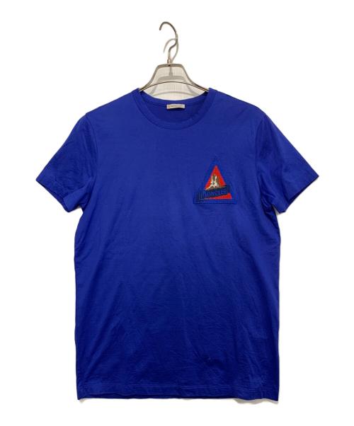 MONCLER（モンクレール）MONCLER (モンクレール) MAGLIA T-SHIRT ブルー サイズ:-の古着・服飾アイテム