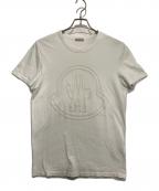 MONCLERモンクレール）の古着「半袖Tシャツ」｜ホワイト