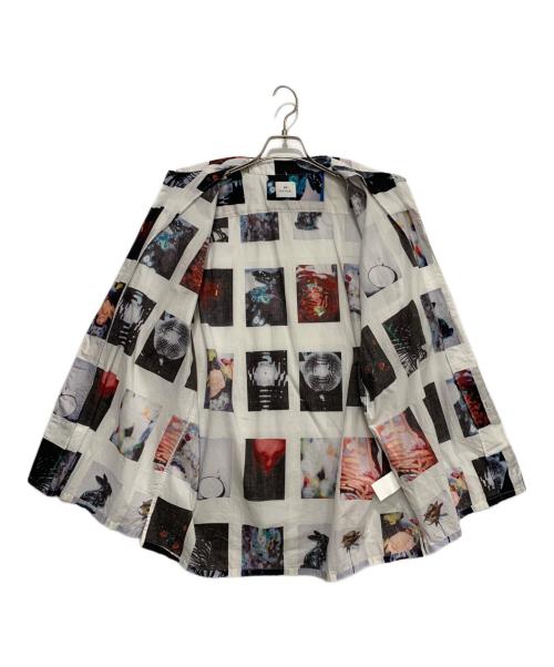 PS Paul Smith（ＰＳポールスミス）PS Paul Smith (ＰＳポールスミス) 半袖シャツ ホワイト サイズ:XLの古着・服飾アイテム