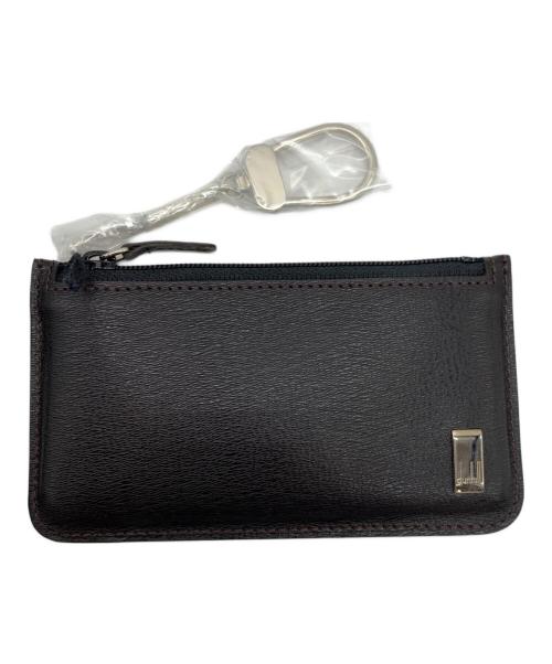 dunhill（ダンヒル）dunhill (ダンヒル) キーリング付きコインケース ブラックの古着・服飾アイテム