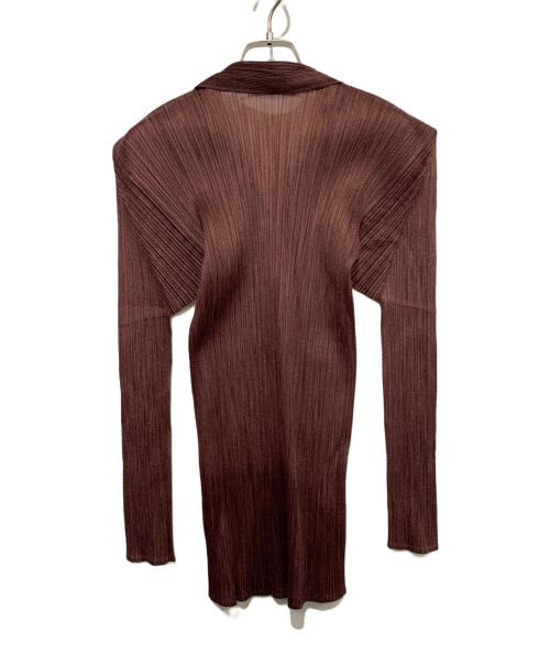 PLEATS PLEASE（プリーツプリーズ）PLEATS PLEASE (プリーツプリーズ) ポロシャツ パープル サイズ:SIZE3の古着・服飾アイテム