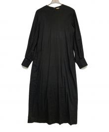 Curensology（カレンソロジー）の古着「長袖ワンピース」｜ブラック