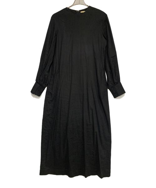 Curensology（カレンソロジー）Curensology (カレンソロジー) 長袖ワンピース ブラック サイズ:FREEの古着・服飾アイテム