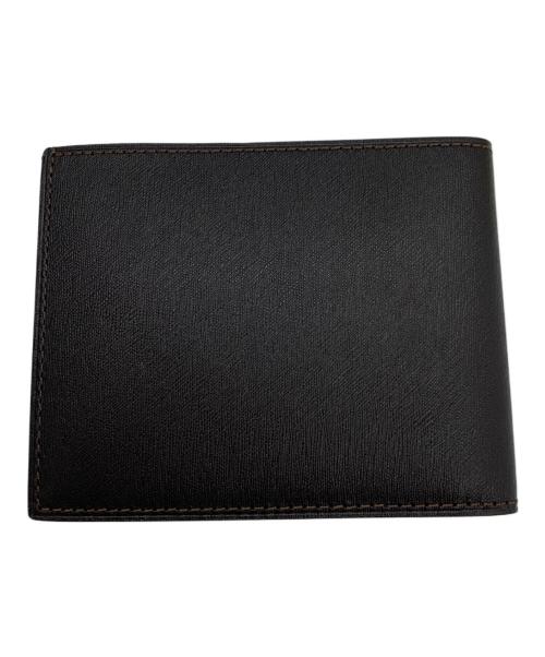 dunhill（ダンヒル）dunhill (ダンヒル) 2つ折り財布 ダークブラウンの古着・服飾アイテム