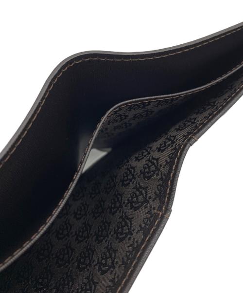 dunhill（ダンヒル）dunhill (ダンヒル) 2つ折り財布 ダークブラウンの古着・服飾アイテム